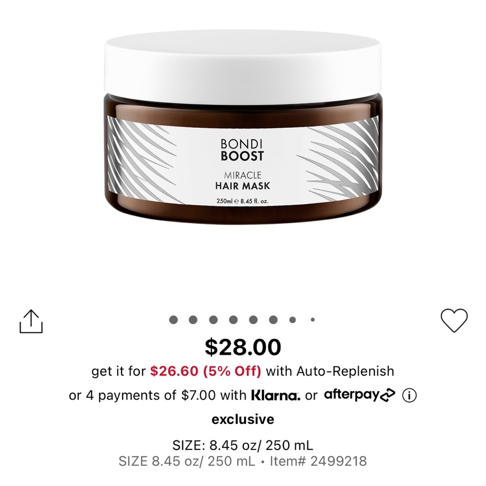 Bondi boost Miracle Hair Mask